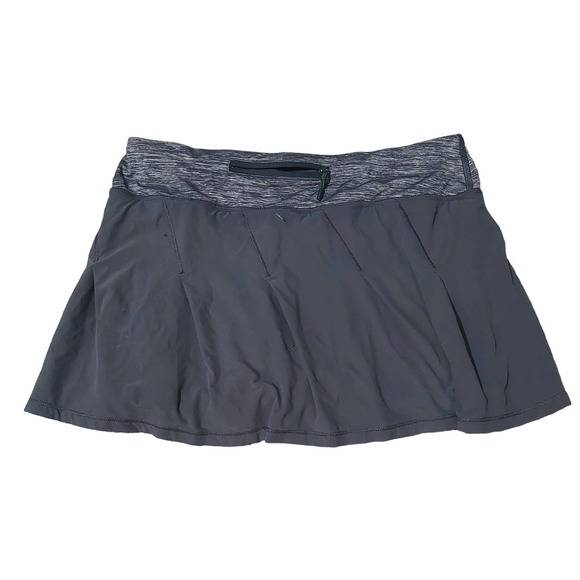 Lululemon Gray Skort Sz 6 - Picture 2 of 9